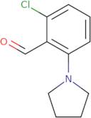 2-Chloro-6-(pyrrolidin-1-yl)benzaldehyde