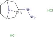 3-Hydrazinyl-8-methyl-8-azabicyclo[3.2.1]octane dihydrochloride