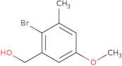 (2-Bromo-5-methoxy-3-methylphenyl)methanol