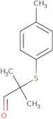 2-Methyl-2-[(4-methylphenyl)sulfanyl]propanal