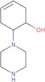 6-(Piperazin-1-yl)cyclohex-3-en-1-ol