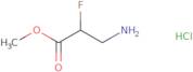 Methyl 3-amino-2-fluoropropanoate hydrochloride