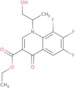 (R)-6,7,8-Trifluoro-1,4-dihydro-1-(2-hydroxy-1-methylethyl)-4-oxo-3-quinolinecarboxylic acid ethyl ester