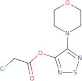4-Morpholin-4-yl-1,2,5-thiadiazol-3-yl chloroacetate