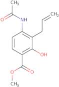 Methyl 4-acetamido-3-allyl-2-hydroxybenzoate