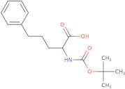 2-[(tert-Butoxycarbonyl)amino]-5-phenylpentanoic acid