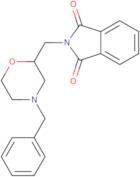 2-((4-benzylmorpholin-2-yl)methyl)isoindoline-1,3-dione