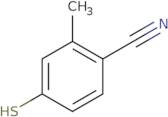 2-Methyl-4-sulfanylbenzonitrile