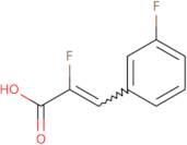 (2Z)-2-Fluoro-3-(3-fluorophenyl)prop-2-enoic acid