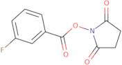 1-{[(3-Fluorophenyl)carbonyl]oxy}pyrrolidine-2,5-dione