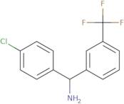 (4-Chlorophenyl)[3-(trifluoromethyl)phenyl]methanamine