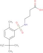 4-(5-tert-Butyl-2-methylbenzenesulfonamido)butanoic acid