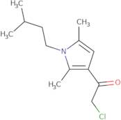 2-Chloro-1-[2,5-dimethyl-1-(3-methylbutyl)-1H-pyrrol-3-yl]ethan-1-one