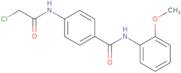 4-(2-Chloroacetamido)-N-(2-methoxyphenyl)benzamide