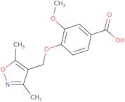 4-[(3,5-Dimethyl-1,2-oxazol-4-yl)methoxy]-3-methoxybenzoic acid