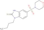 1-Butyl-5-(morpholine-4-sulfonyl)-1H-1,3-benzodiazole-2-thiol