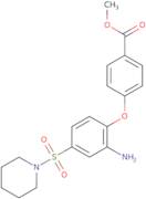 Methyl 4-[2-amino-4-(piperidine-1-sulfonyl)phenoxy]benzoate