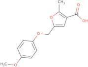 5-(4-Methoxyphenoxymethyl)-2-methylfuran-3-carboxylic acid