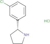 (2R)-2-(3-Chlorophenyl)pyrrolidine HCl ee