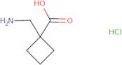 1-(Aminomethyl)-cyclobutanecarboxylic acid hydrochloride