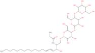 2-Amino-N-[(1S,2R,3E)-1-[[(O-'-D-galactopyranosyl-(1'4)-O-'-D-galactopyranosyl-(1'4)-'-D-glucopyranosyl)oxy]methyl]-2-hydroxy-3-hept adecen-1-yl]acetamide