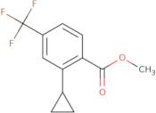 2-Cyclopropyl-4-trifluoromethylbenzoic acid methyl ester