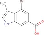 4-Bromo-3-methyl-1H-indole-6-carboxylic acid