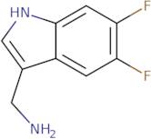 (5,6-Difluoro-1H-indol-3-yl)methanamine