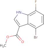 Methyl 4-bromo-7-fluoro-1H-indole-3-carboxylate