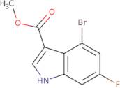 Methyl 4-bromo-6-fluoroindole-3-carboxylate