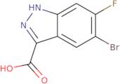 5-Bromo-6-fluoro-1H-indazole-3-carboxylic acid