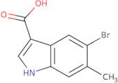 5-Bromo-6-methylindole-3-carboxylic acid