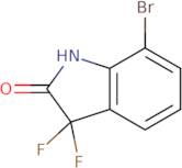 7-Bromo-3,3-difluoro-2,3-dihydro-1H-indol-2-one