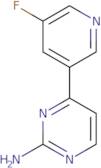 4-(5-Fluoropyridin-3-yl)pyrimidin-2-amine