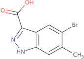 5-bromo-6-methyl-1h-indazole-3-carboxylic acid