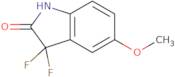 3,3-Difluoro-5-methoxyindolin-2-one