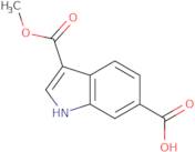 3-Methoxycarbonyl-1H-indole-6-carboxylic acid