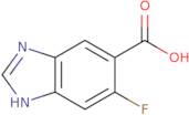 5-Fluoro-1H-1,3-benzodiazole-6-carboxylic acid