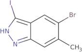 5-bromo-3-iodo-6-methyl-1h-indazole