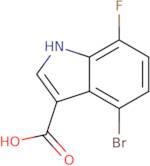 4-Bromo-7-fluoro-1H-indole-3-carboxylic acid