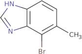 4-Bromo-5-methyl-1H-1,3-benzodiazole