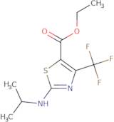 2-Isopropylamino-4-trifluoromethyl-thiazole-5-carboxylic acid ethyl ester