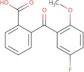 2-(3-Fluoro-6-methoxybenzoyl)benzoic acid