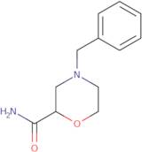 4-benzylmorpholine-2-carboxamide