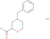 4-Benzylmorpholine-2-carbonyl chloride hydrochloride