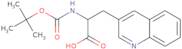 (2S)-2-[(2-Methylpropan-2-yl)oxycarbonylamino]-3-quinolin-3-ylpropanoic acid