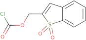 (1,1-Dioxo-1λ6-benzothiophen-2-yl)methyl chloroformate