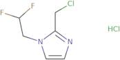 2-(Chloromethyl)-1-(2,2-difluoroethyl)-1H-imidazole hydrochloride