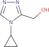 (4-Cyclopropyl-4H-1,2,4-triazol-3-yl)methanol