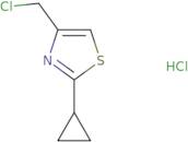 4-(Chloromethyl)-2-cyclopropylthiazole hydrochloride